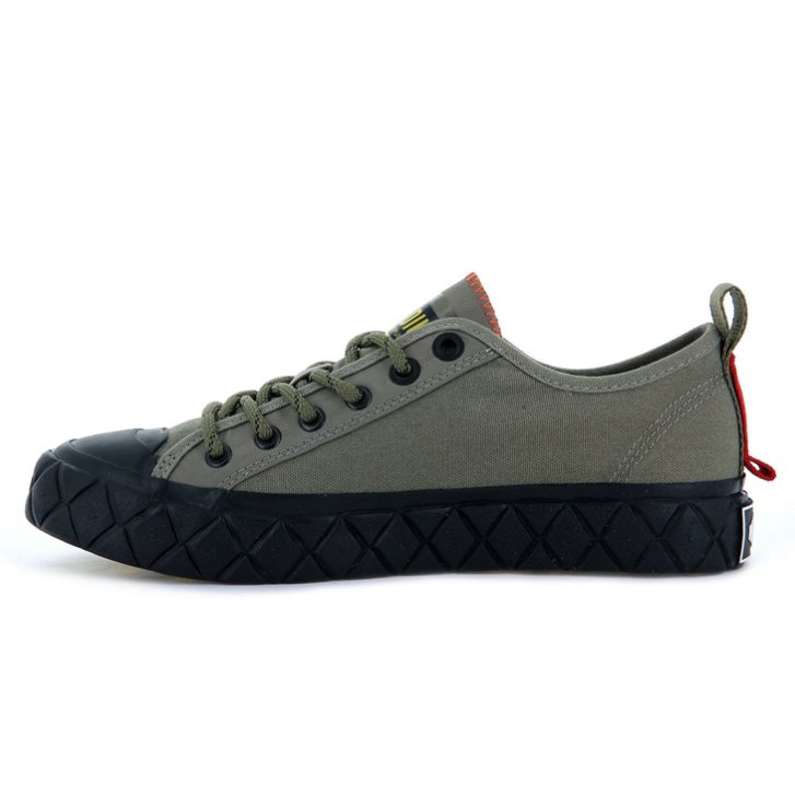 Pánské Tenisky Palladium Palla Ace Supply LO Low Tops Olivy Zelené | CZ XBF-26C
